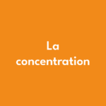La concentration